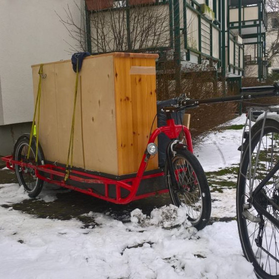 Kleiner Umzug im Winter Bolle dein freier